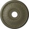 Ekena Millwork Berkshire Ceiling Medallion (Canopies up to 6 3/8"), 20 1/8"OD x 3 7/8"ID x 1 7/8"P, Spartan Stone CM20BE1SSF - alternate 1